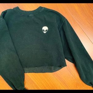 Black brandy melvile sweatshirt